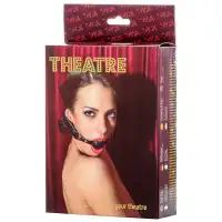 Фото  Кляп Toyfa Theatre, ABS пластик, черный