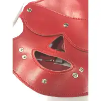 KISSEXPO Маска с кляпом Extreme Gag Blinder Red — купить в Минске Изображение KISSEXPO Маска с кляпом Extreme Gag Blinder Red