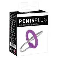 Фото Orion, Германия Уретральный плаг с силиконовым кольцом под головку Penis Plug