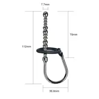 Фото Lovetoy, Китай Уретральный буж Stainless Steel Penis Plug With Glans Ring