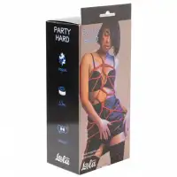Фото Lola Toys, Россия Красная веревка для бондажа Party Hard Tender 10 м
