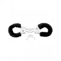 PipeDream, США Наручники с черным мехом FF Beginners Furry Cuffs Black — купить в Минске Изображение PipeDream, США Наручники с черным мехом FF Beginners Furry Cuffs Black