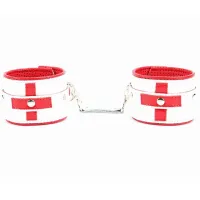 Изображение БДСМ Арсенал, Россия Наручники из натуральной кожи для ролевых игр