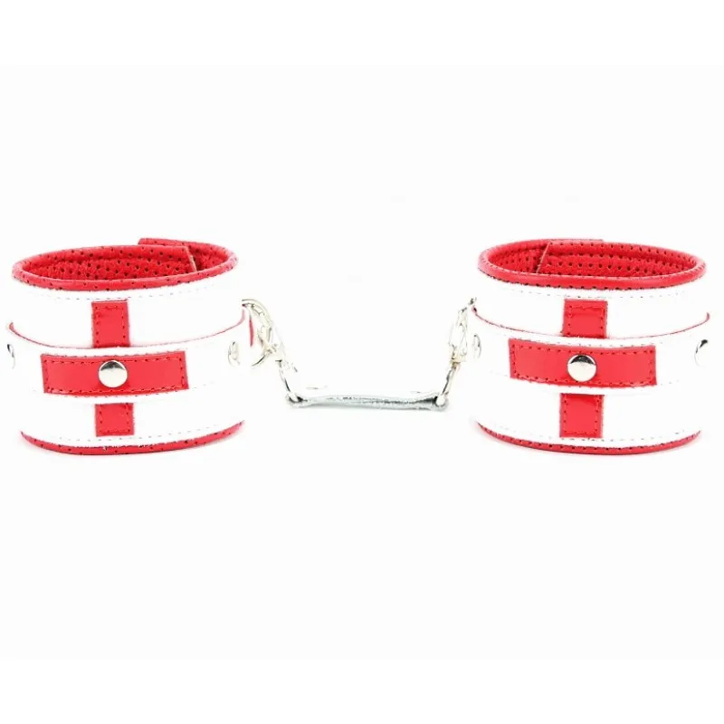 Изображение БДСМ Арсенал, Россия Наручники из натуральной кожи для ролевых игр