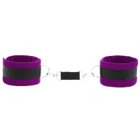 Изображение БДСМ Арсенал, Россия Наручники фиолетовые My Rules на липучке