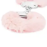 Фото Lovetoy, Китай Розовые металлические наручники с мехом Fetish Pleasure