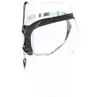 Фото KISSEXPO Мужские трусики-стринги с поводком на цепочке