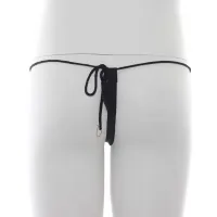 Фото KISSEXPO Универсальные черные стринги с заклепками