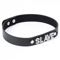 Фото KISSEXPO Стильный черный чокер Slave