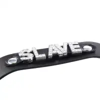 Фото KISSEXPO Стильный черный чокер Slave
