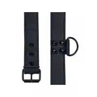 Изображение Lovetoy, Китай Черный матовый ошейник с поводком на цепи Bondage Fetish