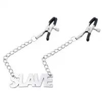 KISSEXPO Зажимы для сосков с цепью Slave — купить в Минске Фото KISSEXPO Зажимы для сосков с цепью Slave