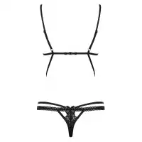 Фото Obsessive, Польша Соблазнительное боди с эластичеыми лентами Wonderia S/M