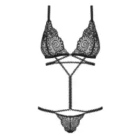 Изображение Obsessive, Польша Чувственное боди с декоративными полосами Mixty L/XL
