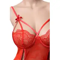 Фото Candy Girl, Гонконг Эротическое красное боди XL