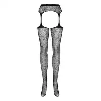 Изображение Obsessive, Польша Чулки с поясом и цветочным мотивом XL/XXL