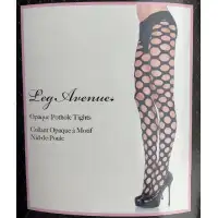Фото  Колготки с круглыми прорезями Leg Avenue