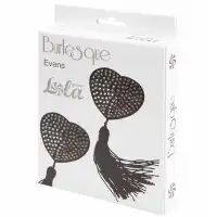 Изображение Lola Toys, Россия Пэстисы с кисточками Burlesque Evans черно-серебристые