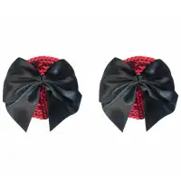 Lola Toys, Россия Пэстисы с бантиками Burlesque Blaze красно-черные — купить в Минске Фото Lola Toys, Россия Пэстисы с бантиками Burlesque Blaze красно-черные