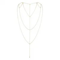 Фото Bijoux Indiscrets, Испания Бикини-цепочка Bijoux Magnifique Back and Cleavage Chain золотая