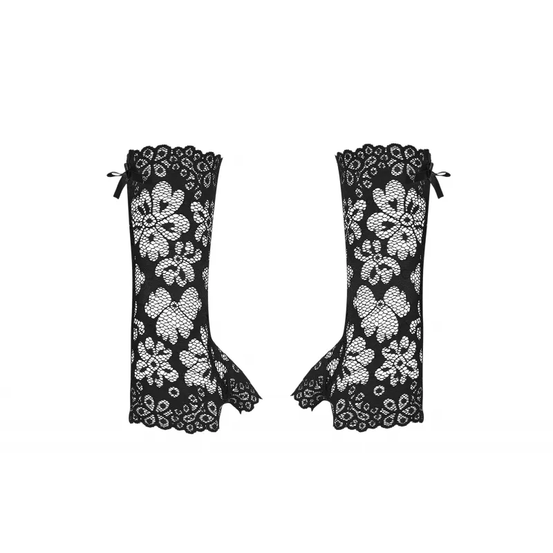 Изображение Obsessive, Польша Кружевные черные перчатки