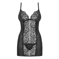 Фото Obsessive, Польша Чувственная сорочка и трусики-стринги Laluna S/M