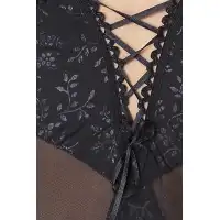 Фото Passion, Польша Черная сорочка Stella XXL/XXXL