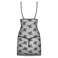 Фото Obsessive, Польша Нежная кружевная сорочка и трусики-стринги Jennifairy L/XL