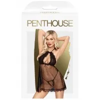 Фото Penthouse, Германия Сексуальный черный бэби-долл со стрингами Penthouse Libido Boost S/M