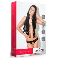 Фото LE FRIVOLE Трусики с доступом и манящей кисточкой 40-42
