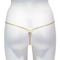 Изображение KISSEXPO Стринги с бусинами Gold