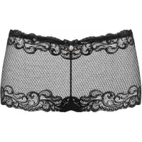 Изображение Obsessive, Польша Черные трусики-шортики Obsessive S/M