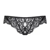 Obsessive, Польша Черные трусики с доступом Laluna L/XL — купить в Минске Фото Obsessive, Польша Черные трусики с доступом Laluna L/XL