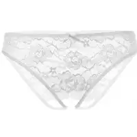 Изображение Erolanta Lingerie Трусики эротические белого цвета Erolanta Dora L