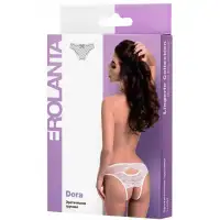 Изображение Erolanta Lingerie Трусики эротические белого цвета Erolanta Dora L