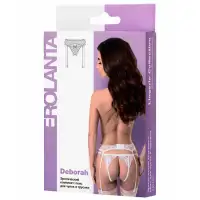 Изображение Erolanta Lingerie Эротический комплект Deborah пояс для чулок и трусики с доступом 42-44