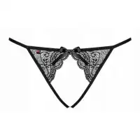 Изображение Obsessive, Польша Нежные кружевные трусики с доступом Miamor L/XL