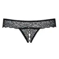 Obsessive, Польша Трусики с доступом Miamor черные L/XL — купить в Минске Изображение Obsessive, Польша Трусики с доступом Miamor черные L/XL