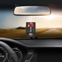 Изображение Сима-ленд, Россия Ароматизатор в авто бумажный Sexdrive Секс-машина с ароматом клубники