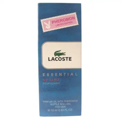 Фото  Духи с феромонами (масляные) Lacoste Essential Sport мужские 10 мл