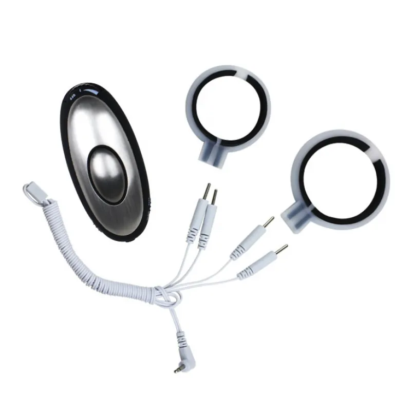 Фото Baile, Китай Эрекционное кольцо с кольцом для мошонки и функцией электростимуляции Man Power