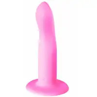 Фото Lola Toys, Россия Нереалистичный фаллос на присоске Flow Stray Pink 17 см