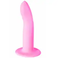 Фото Lola Toys, Россия Нереалистичный фаллос на присоске Flow Stray Pink 17 см
