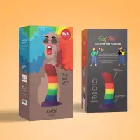 Изображение Fun Factory, Германия Фаллоимитатор Fun Factory Amor Rainbow 15 см