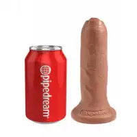 Изображение PipeDream, США Необрезанный фаллоимитатор со съемной насадкой King Cock 6 in