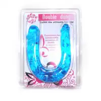 Фото Baile, Китай Двухголовый фаллоимитатор Double Dong розовый