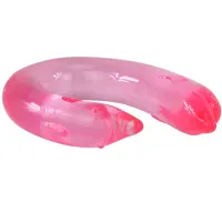 Изображение Baile, Китай Двухголовый фаллоимитатор Double Dolphin розовый