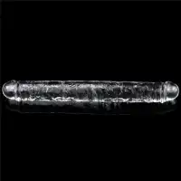 Фото Lovetoy, Китай Двойной фаллоимитатор Lovetoy Flawless Clear Double Dildo 30 см