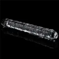Фото Lovetoy, Китай Двойной фаллоимитатор Lovetoy Flawless Clear Double Dildo 30 см
