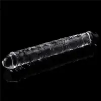 Фото Lovetoy, Китай Двойной фаллоимитатор Lovetoy Flawless Clear Double Dildo 30 см